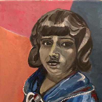 Girl tricolore